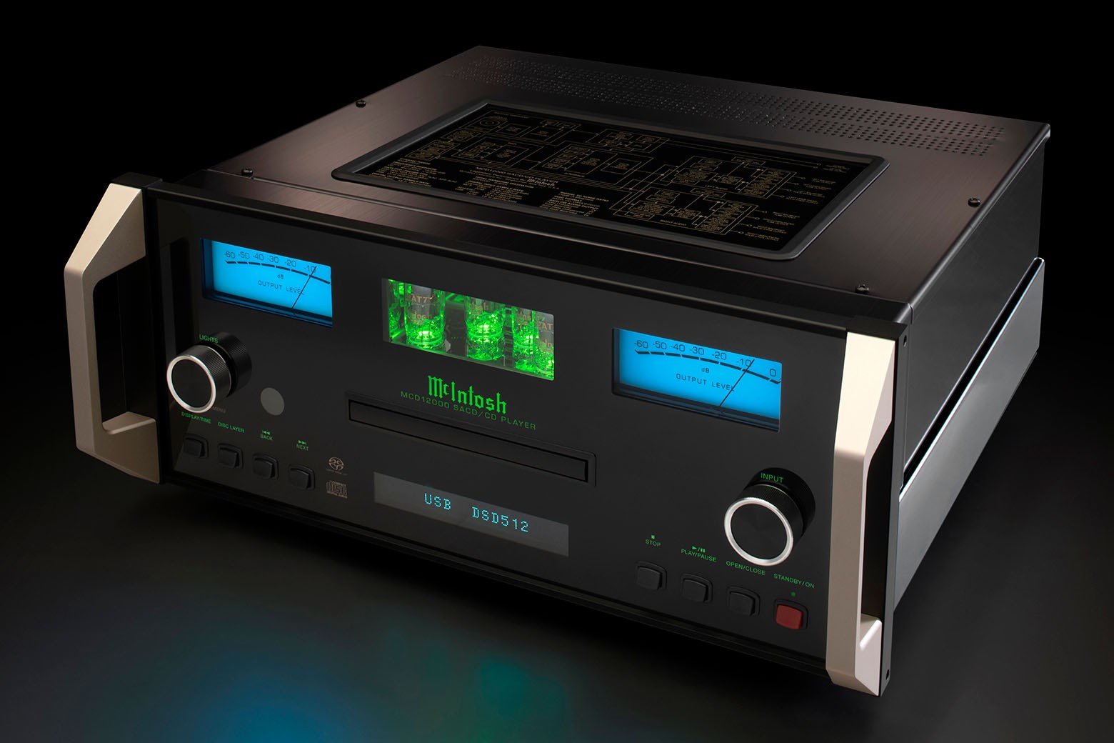 McIntosh MCD12000 referenssitason DA - muunnin / CD - soitin - Audiokauppa.fi