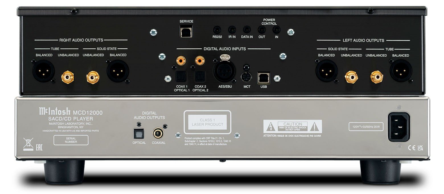 McIntosh MCD12000 referenssitason DA - muunnin / CD - soitin - Audiokauppa.fi