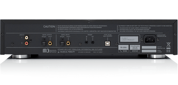 Musical Fidelity M3sCD cd - soitin - Audiokauppa.fi