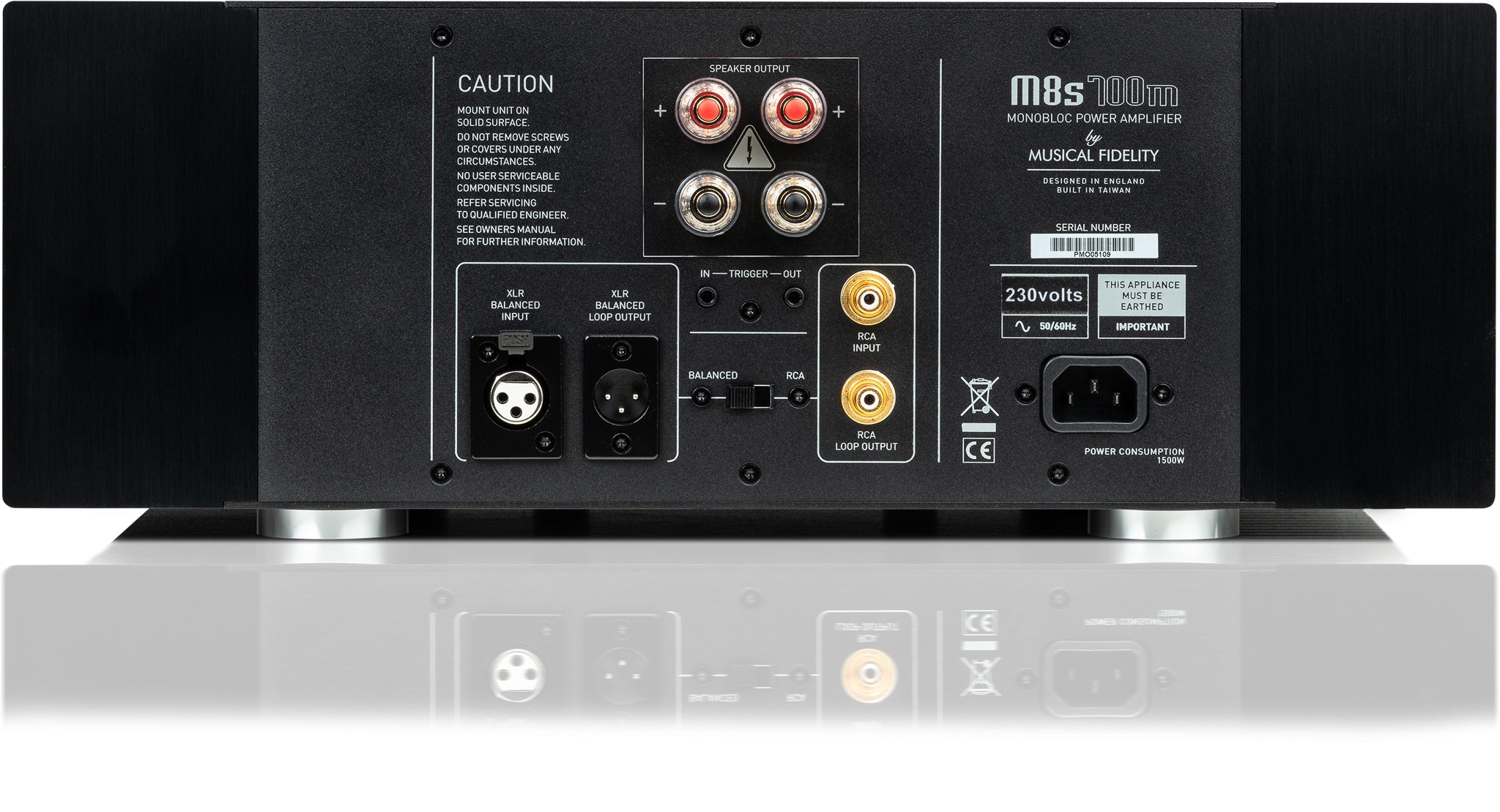 Musical Fidelity M8s700m mono päätevahvistin - Audiokauppa.fi