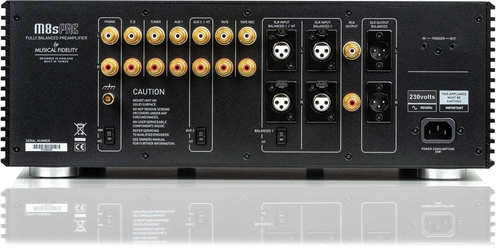 Musical Fidelity M8sPRE esivahvistin - Audiokauppa.fi