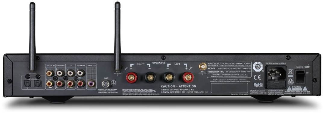 NAD C338 Hybrid Digital DAC vahvistin - Audiokauppa.fi