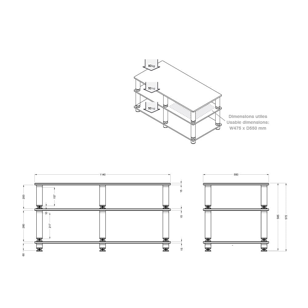 NorStone Stabbl AV - taso - Audiokauppa.fi