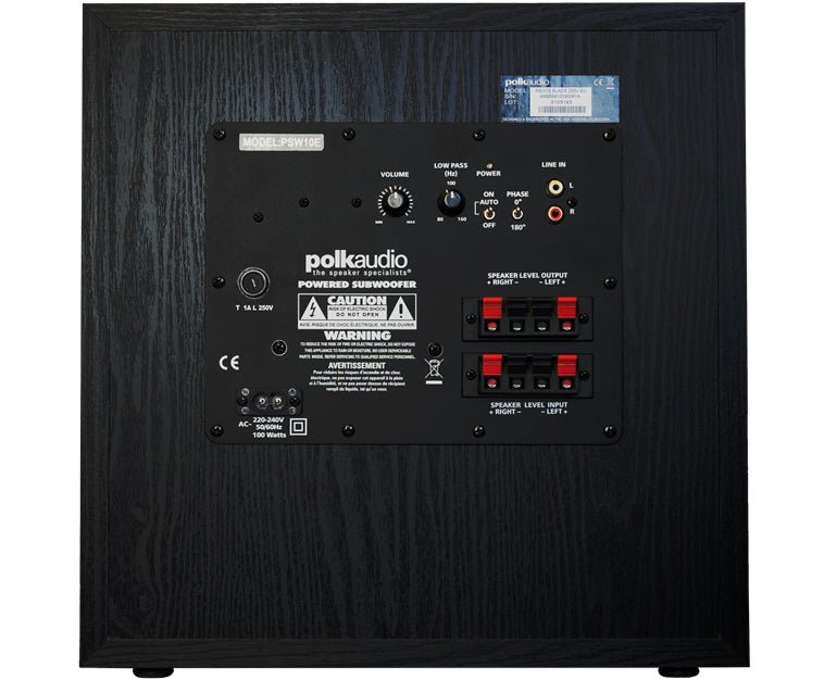 Polk Audio PSW10E aktiivisubwoofer - Audiokauppa.fi
