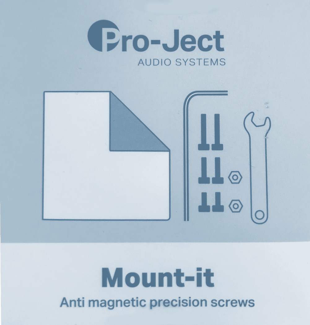 Pro - Ject Mount It, ruuvipakkaus äänirasioille - Audiokauppa.fi