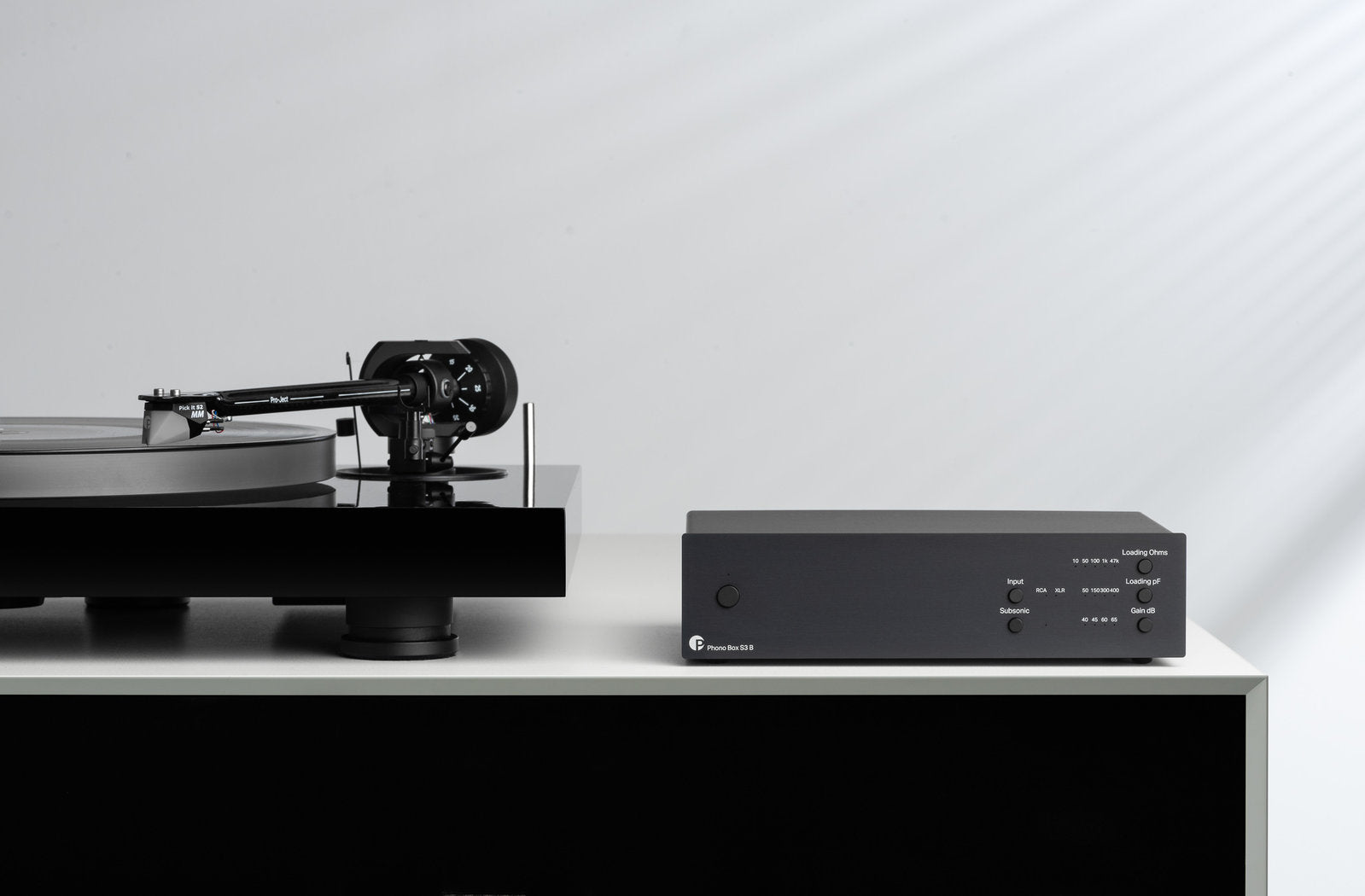 Pro - Ject Phono Box S3 B levysoitinesivahvistin - Audiokauppa.fi