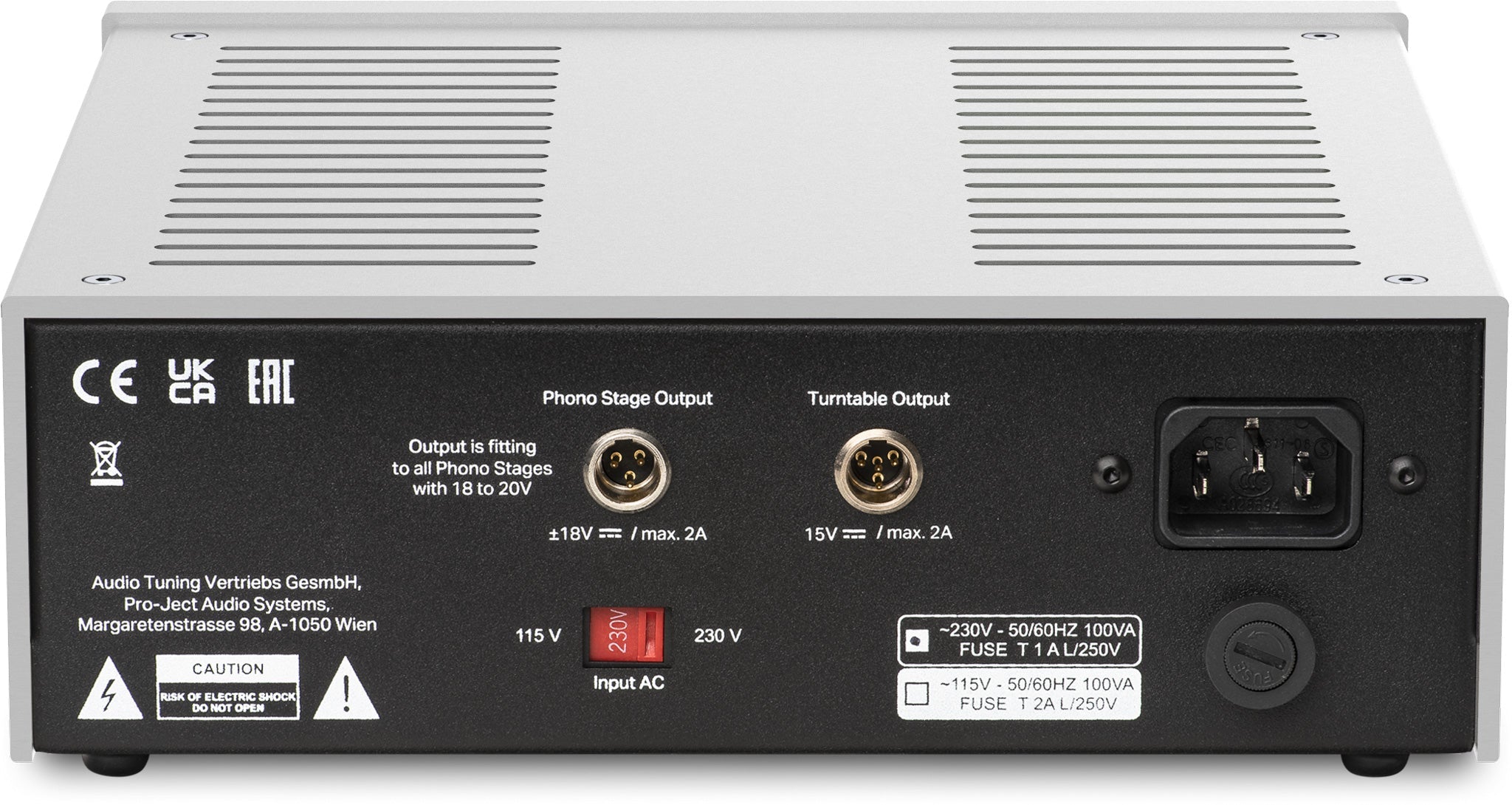 Pro - Ject Power Box RS2 Phono virtalähde - Audiokauppa.fi