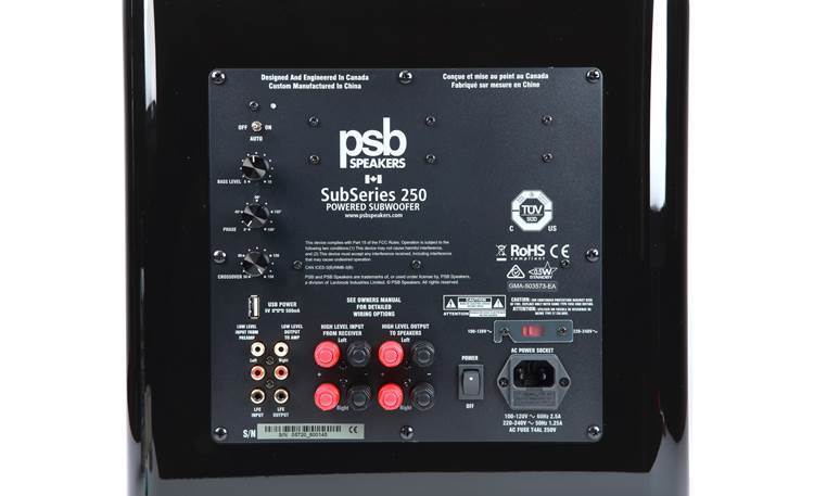 psb Subseries 250 subwoofer