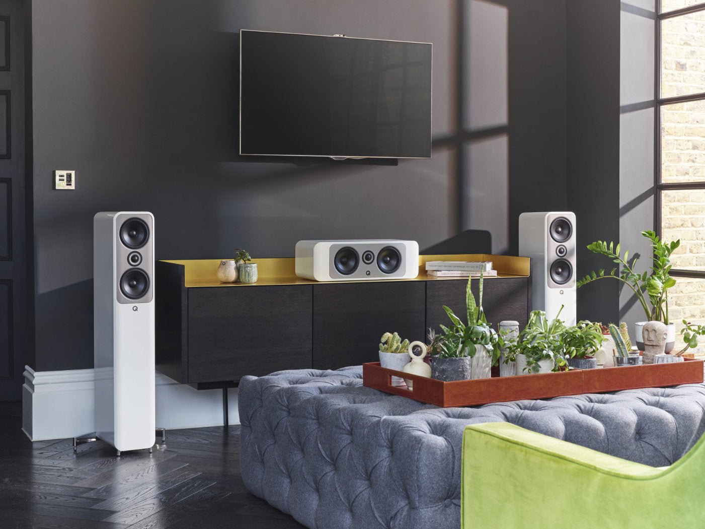 Q Acoustics Concept 90 Center keskikaiutin - Audiokauppa.fi
