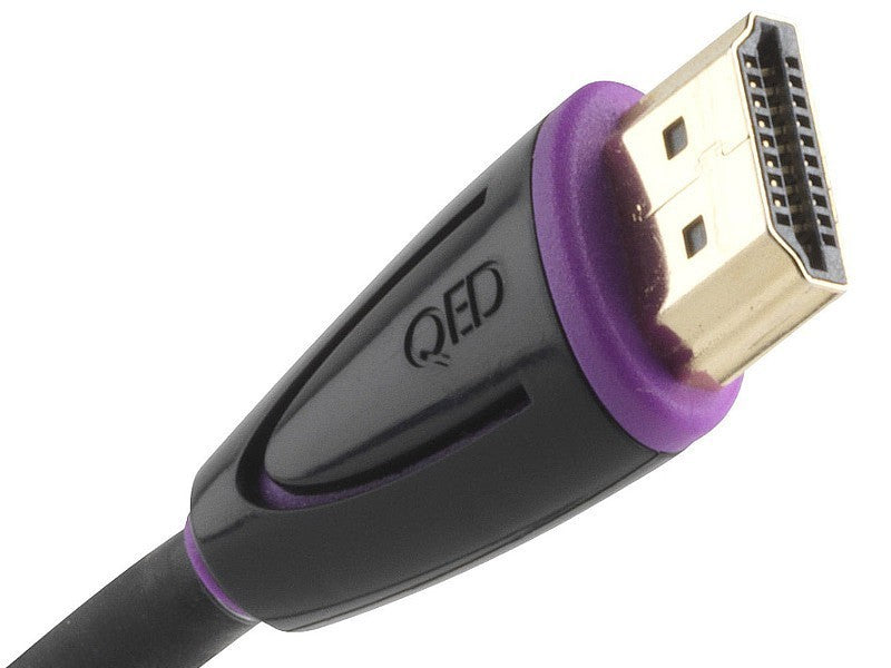 QED Profile e-Flex black HDMI-kaapeli