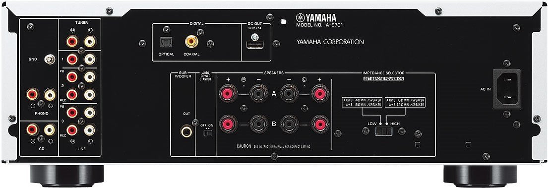 Yamaha A-S701 V2 stereo amplifier