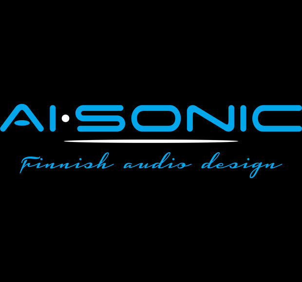 AI-SONIC Tarra sininen 550x135mm AI-SONIC STICKER XL BLUE