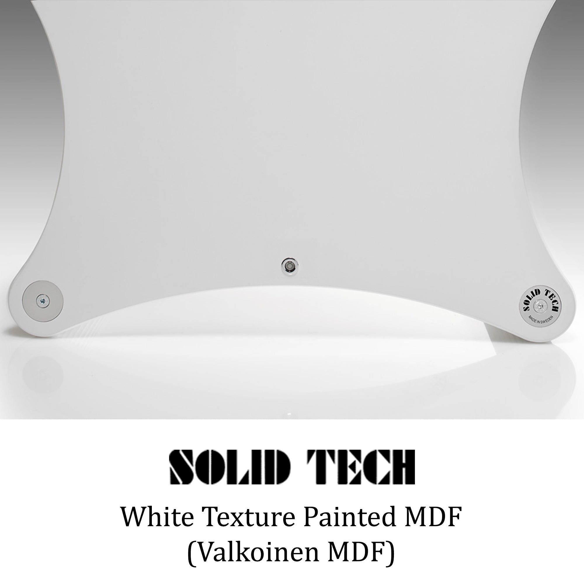 Solid Tech Radius Solo 3 hopeiset jalat - Audiokauppa.fi
