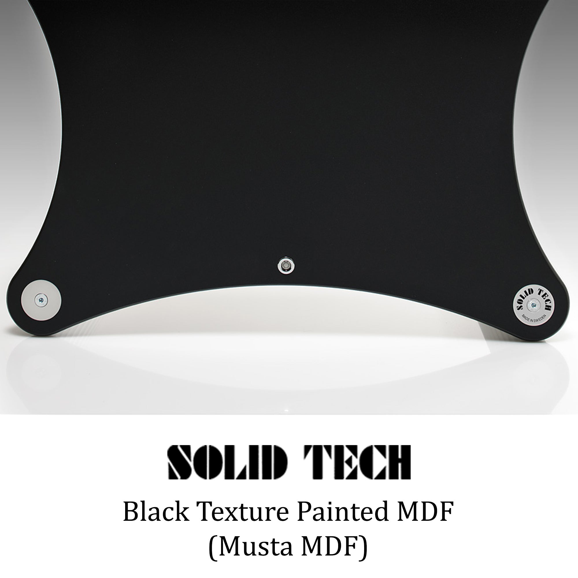 Solid Tech Radius Solo 4 mustat jalat - Audiokauppa.fi