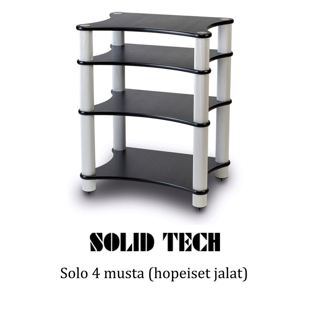 Solid Tech Radius Solo 4 mustat jalat - Audiokauppa.fi
