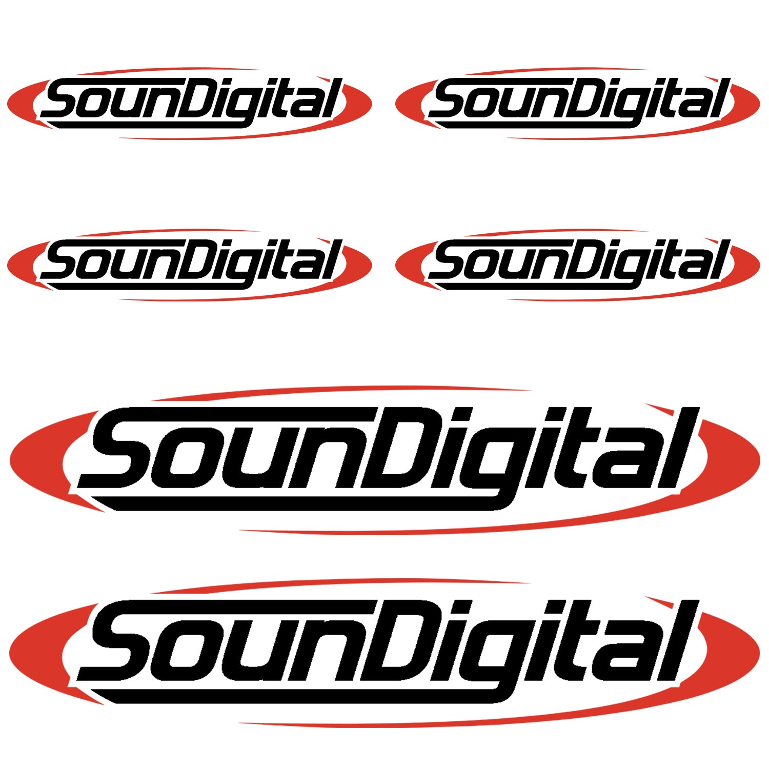 Sounddigital Sticker Combo SD Sticker Combo