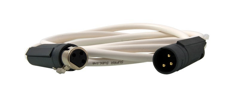 Supra Sublink XLR-XLR cable, white