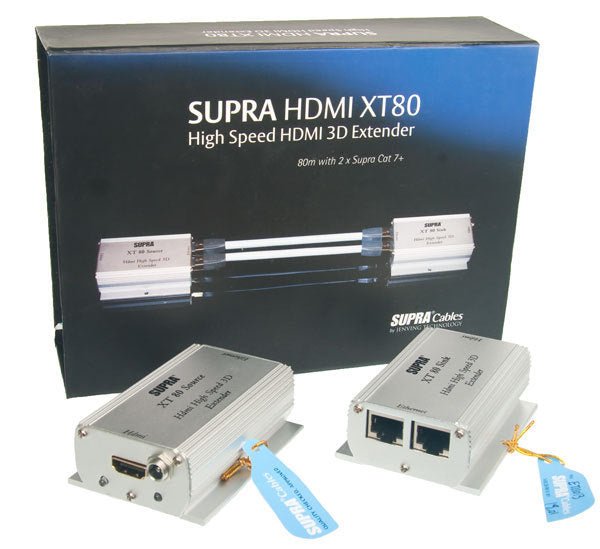 Supra HDMI Extender XT80 - Audiokauppa.fi