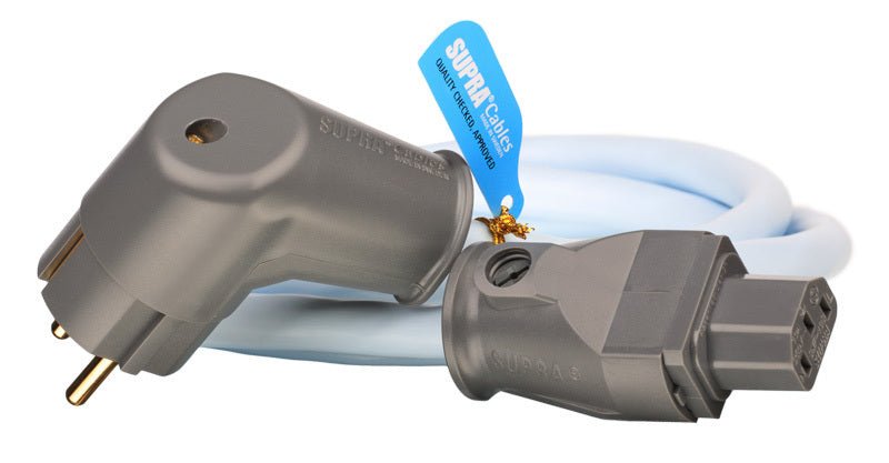 Supra LORAD CS - EU/A 1.5 mm2 virtajohto kulmalla - Audiokauppa.fi