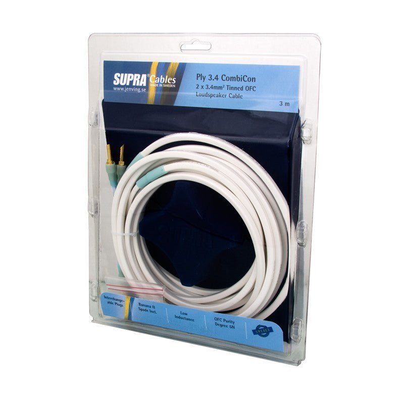 Supra Ply Shielded 2x3.4mm2 kaiutinkaapelipari - Audiokauppa.fi