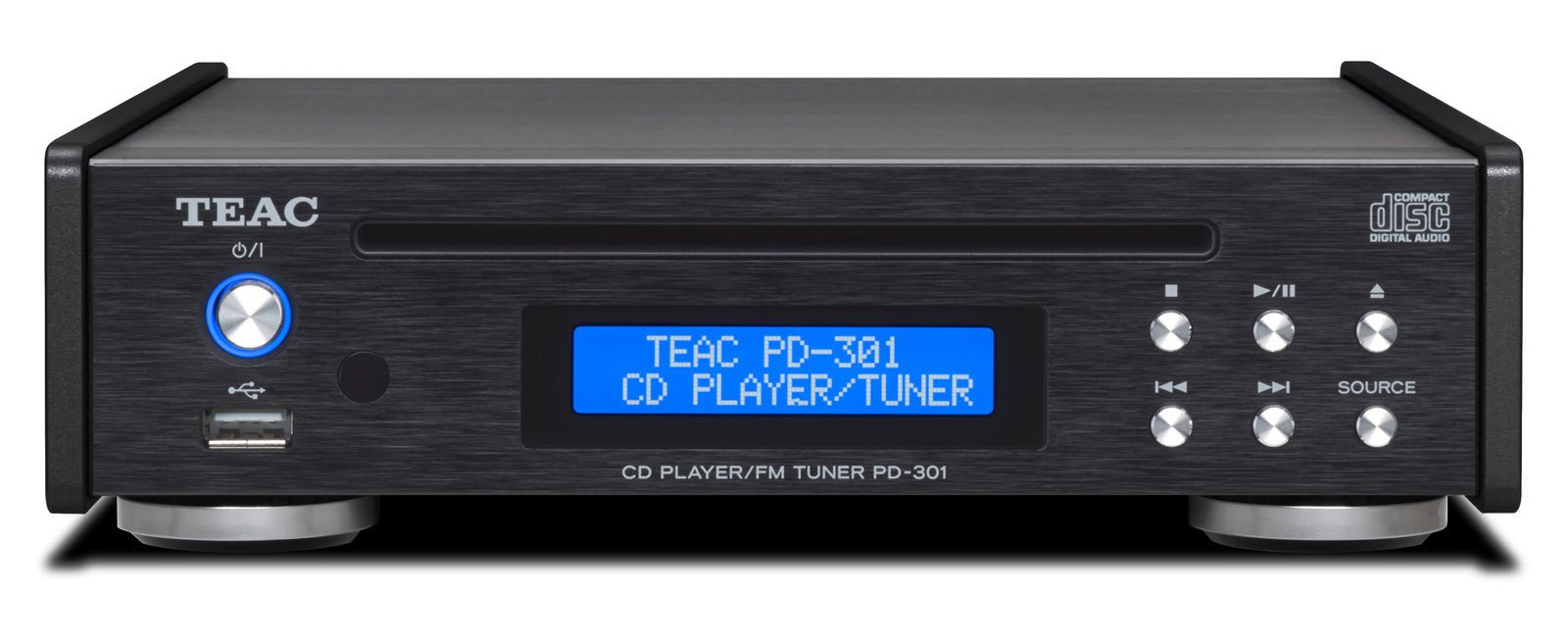 Teac PD - 301DAB - X CD - soitin/FM - viritin - Audiokauppa.fi