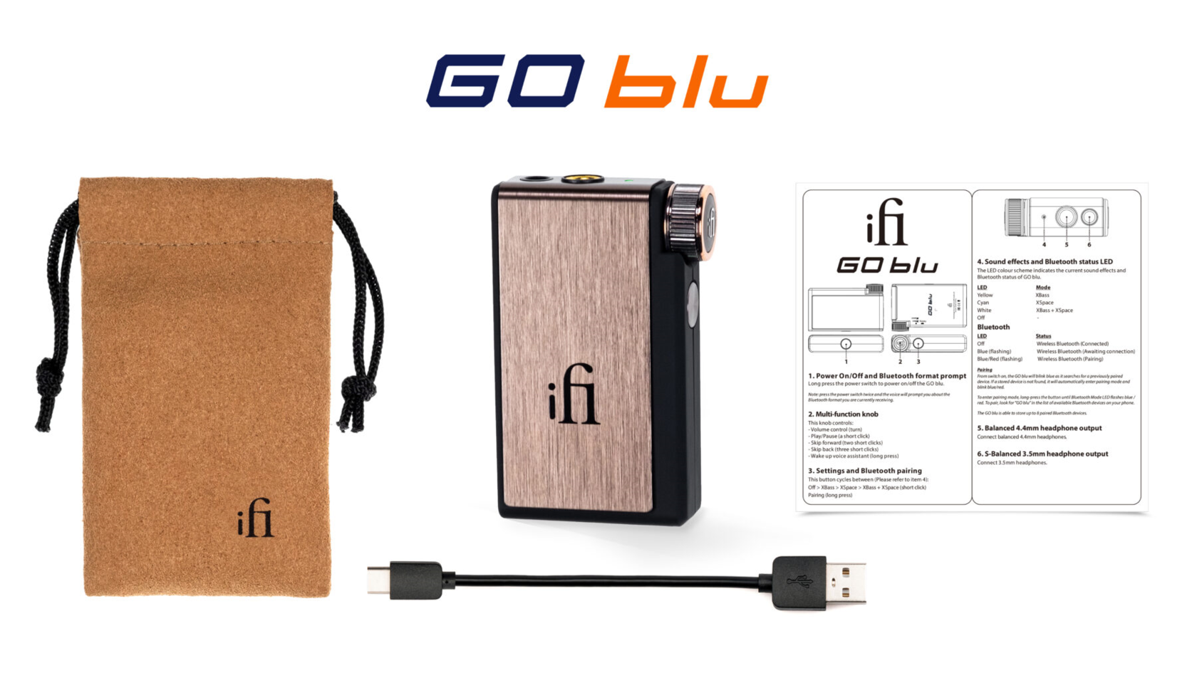 iFi GO Blu headphone amplifier/DAC