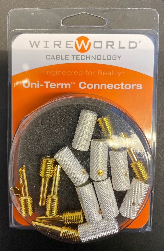 WireWorld Uni - Term banaaniliitin 8 kpl setti - Audiokauppa.fi