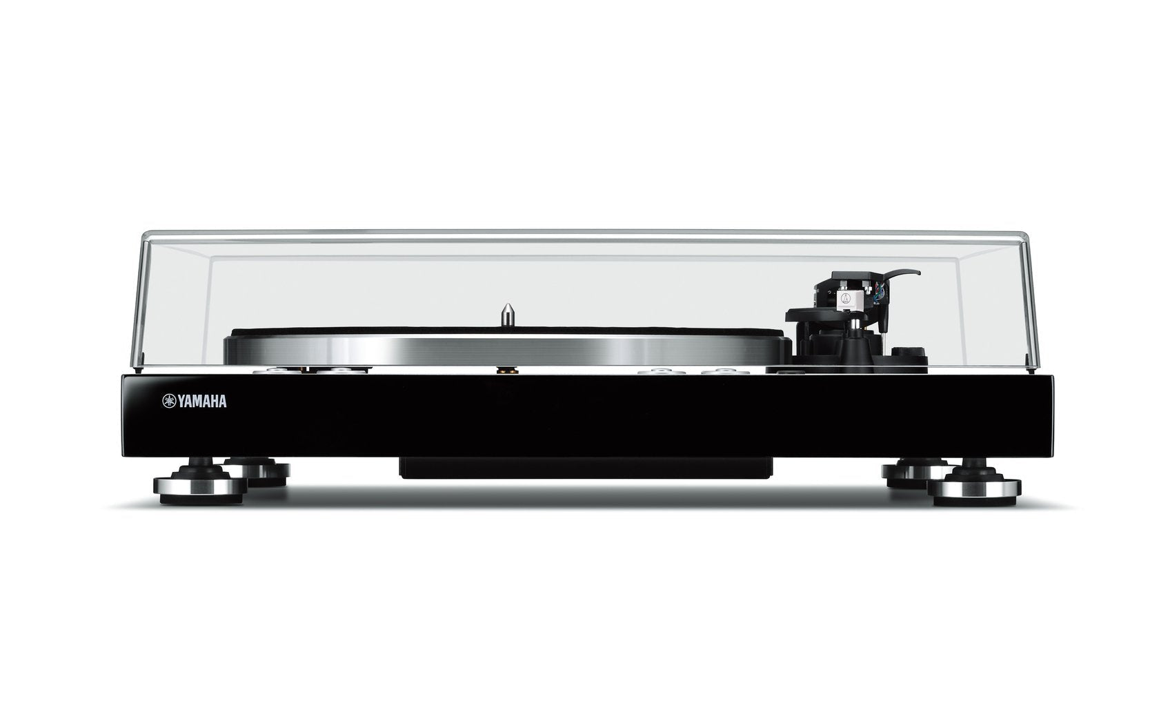 Yamaha Vinyl 500 MusicCast levysoitin, musta messudemo - Audiokauppa.fi